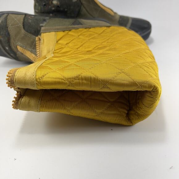 Sorel Sentry Tall Boots Womens Size 8.5 Convertible Green Wool Felt Front Zipper - Picture 12 of 12